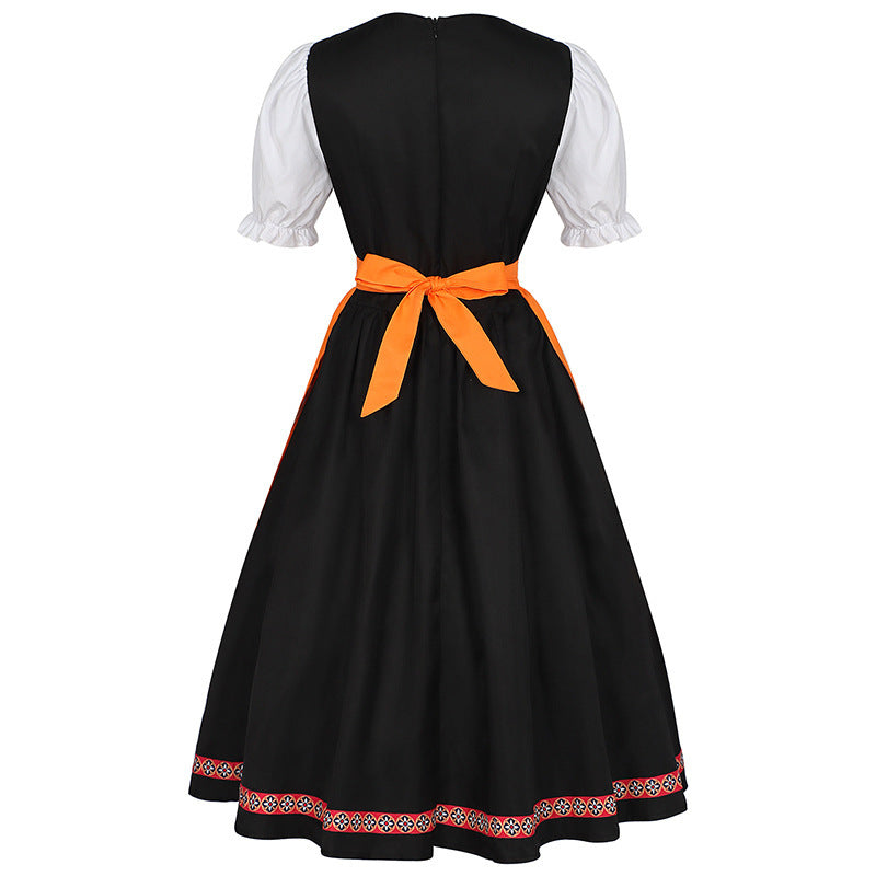 German Oktoberfest Bavarian Nation Costume Overalls Set Halloween Carnival Outfit