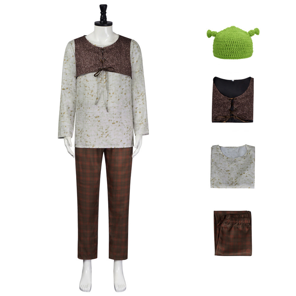 Shrek Halloween Anime Costume with Green