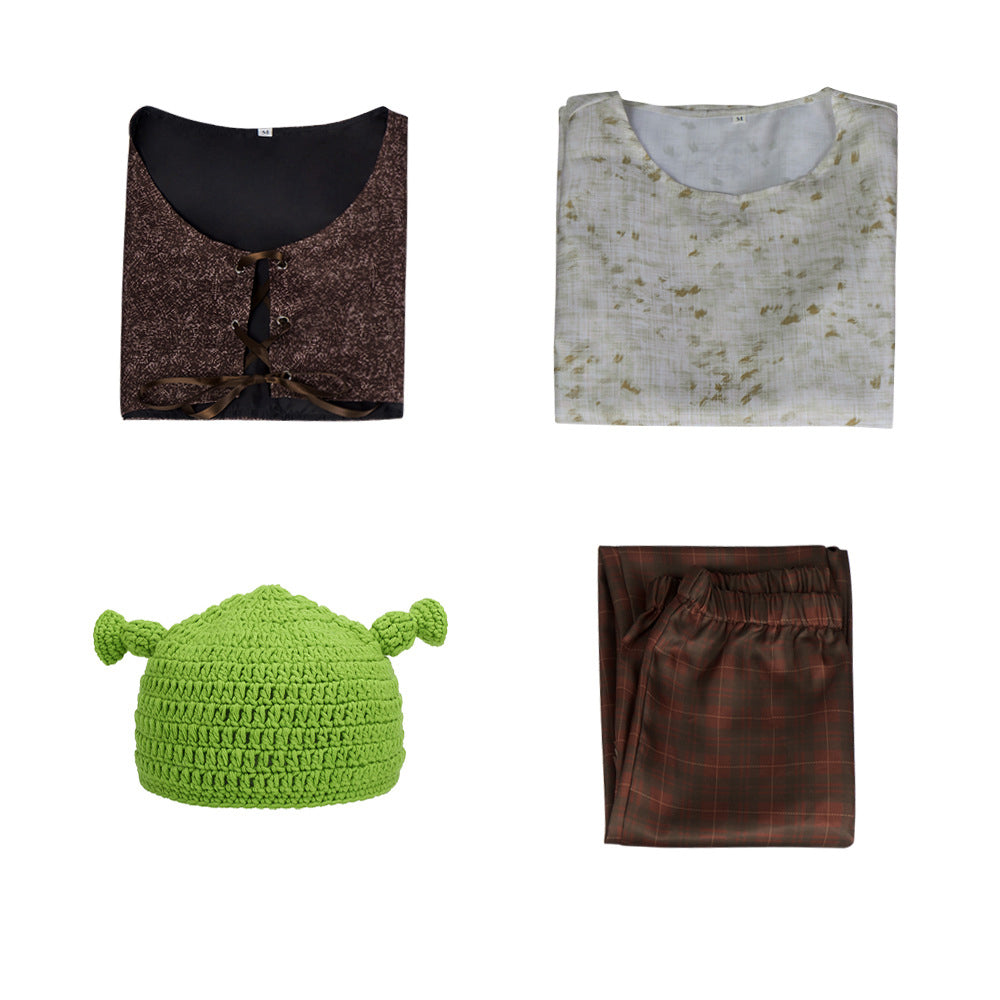 Shrek Halloween Anime Costume with Green