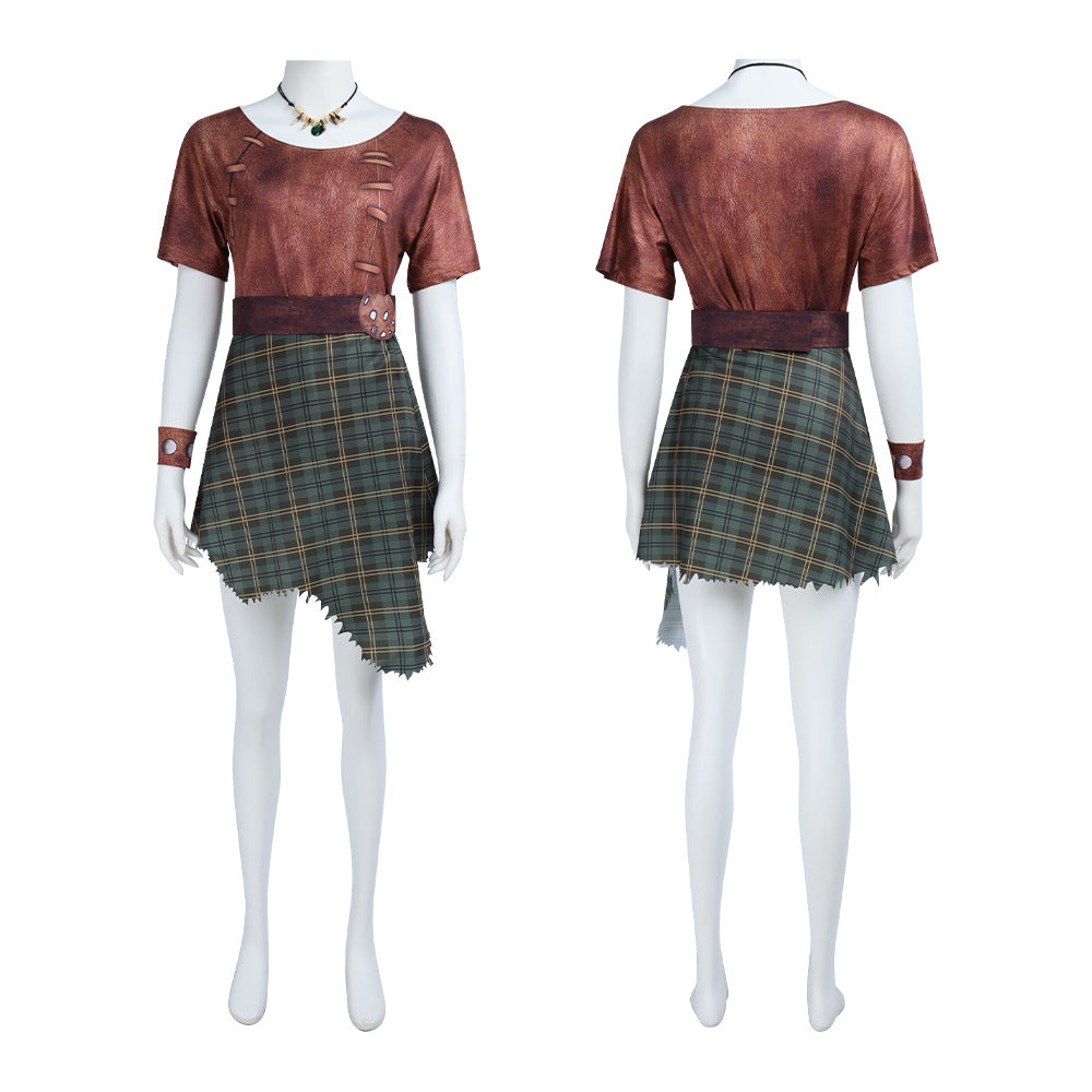 Shrek 5 Fiona Orc Cosplay Costume Halloween Dress Outfits for Women