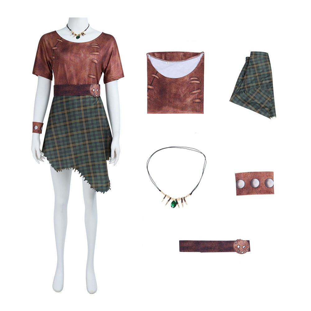 Shrek 5 Fiona Orc Cosplay Costume Halloween Dress Outfits for Women