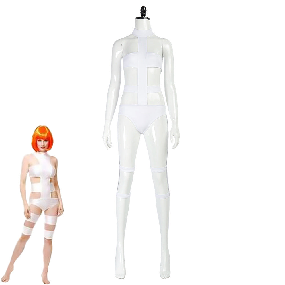 The Fifth Element Lilu cosplay costume Halloween