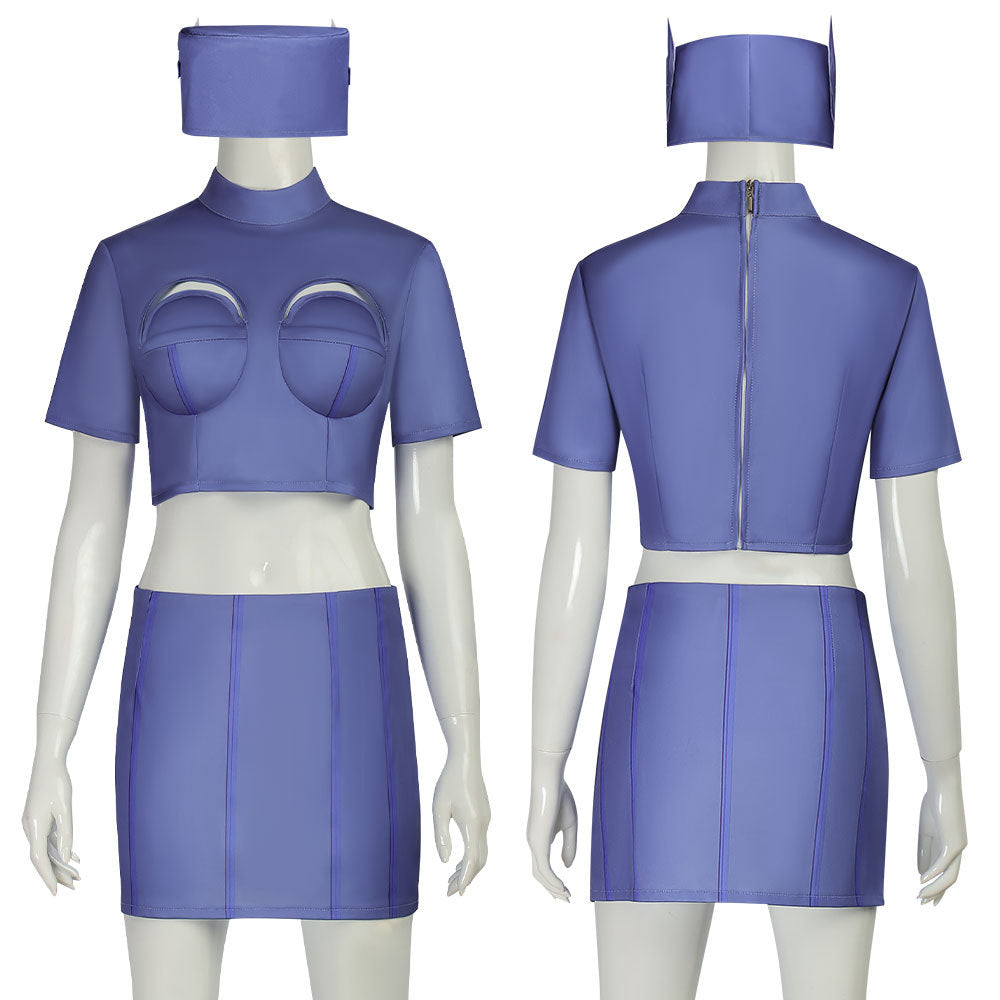 The Fifth Element Stewardess Lilu Cosplay Costume Halloween