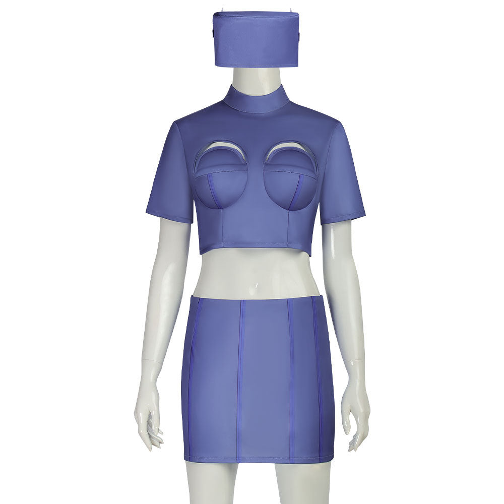 The Fifth Element Stewardess Lilu Cosplay Costume Halloween