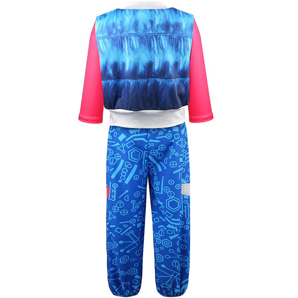 Zombies 4 Addison Costume for Kids Girls Cheerleader Dress Up 3PCS Halloween