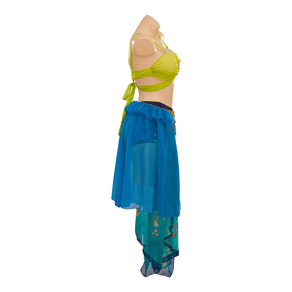 Dreamcosplay Britney Cosplay Spears Slave 4 U Costume Stage Halloween