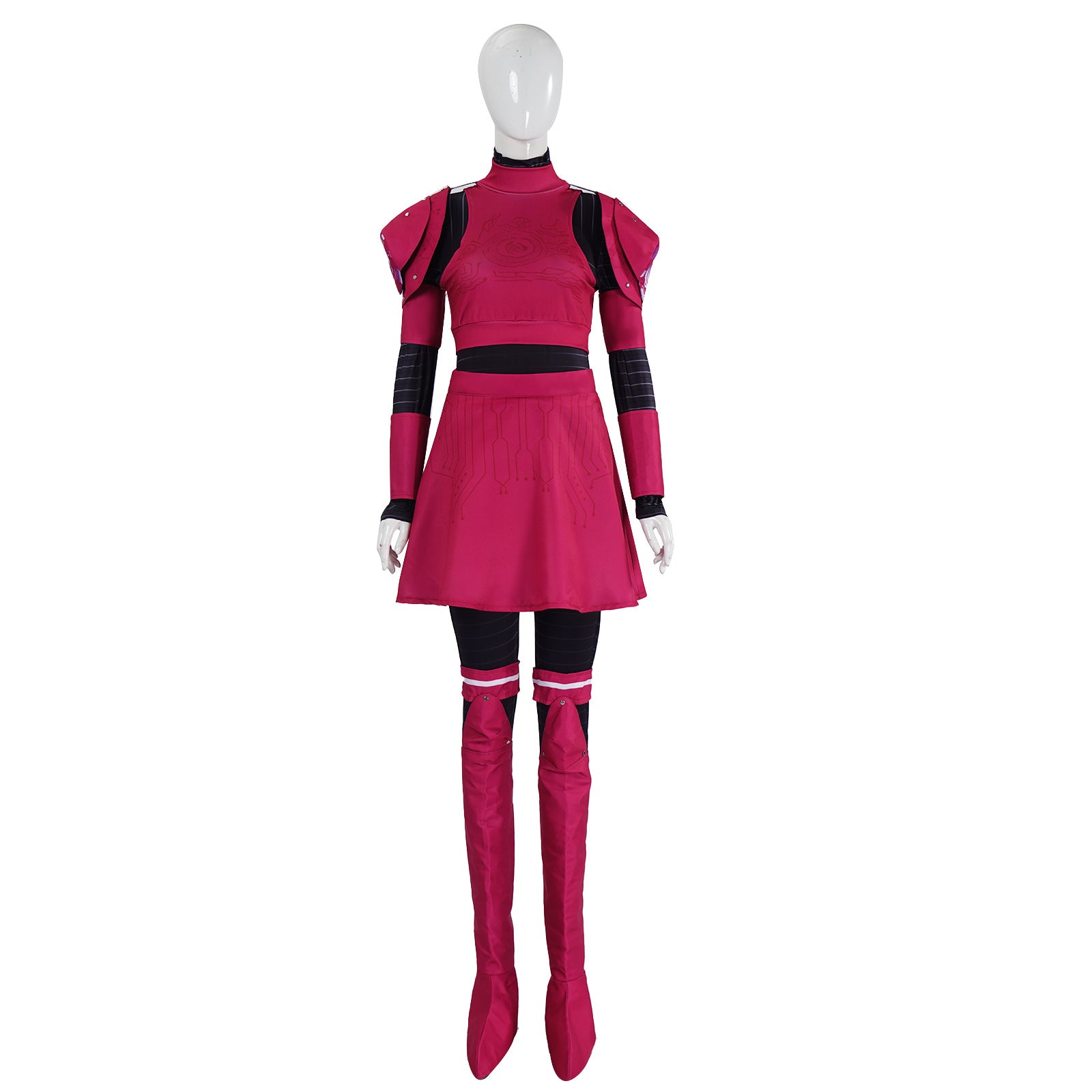 Robot Scary Doll Megan Costume M3GAN 2.0 Horror Cosplay for Adult Kids