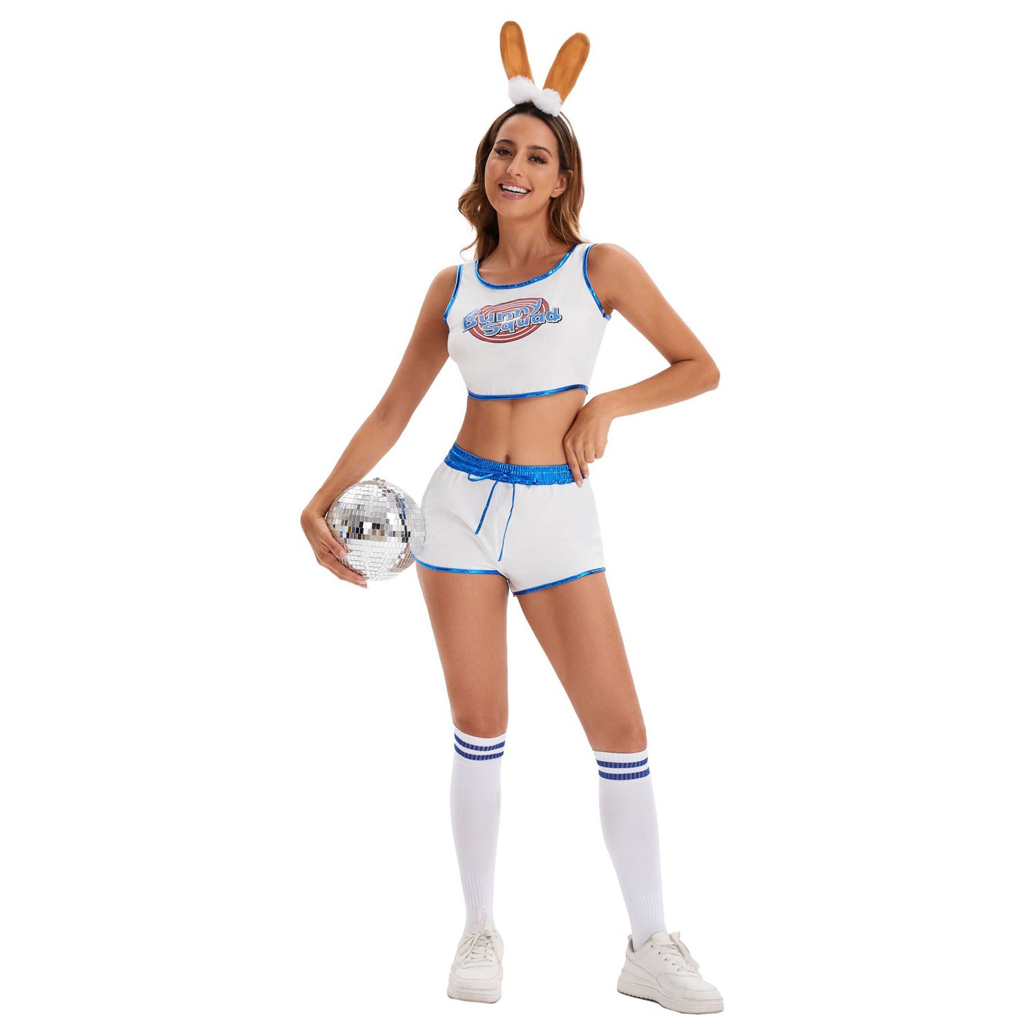 Cheerleader Babe Costume Women Uniform
