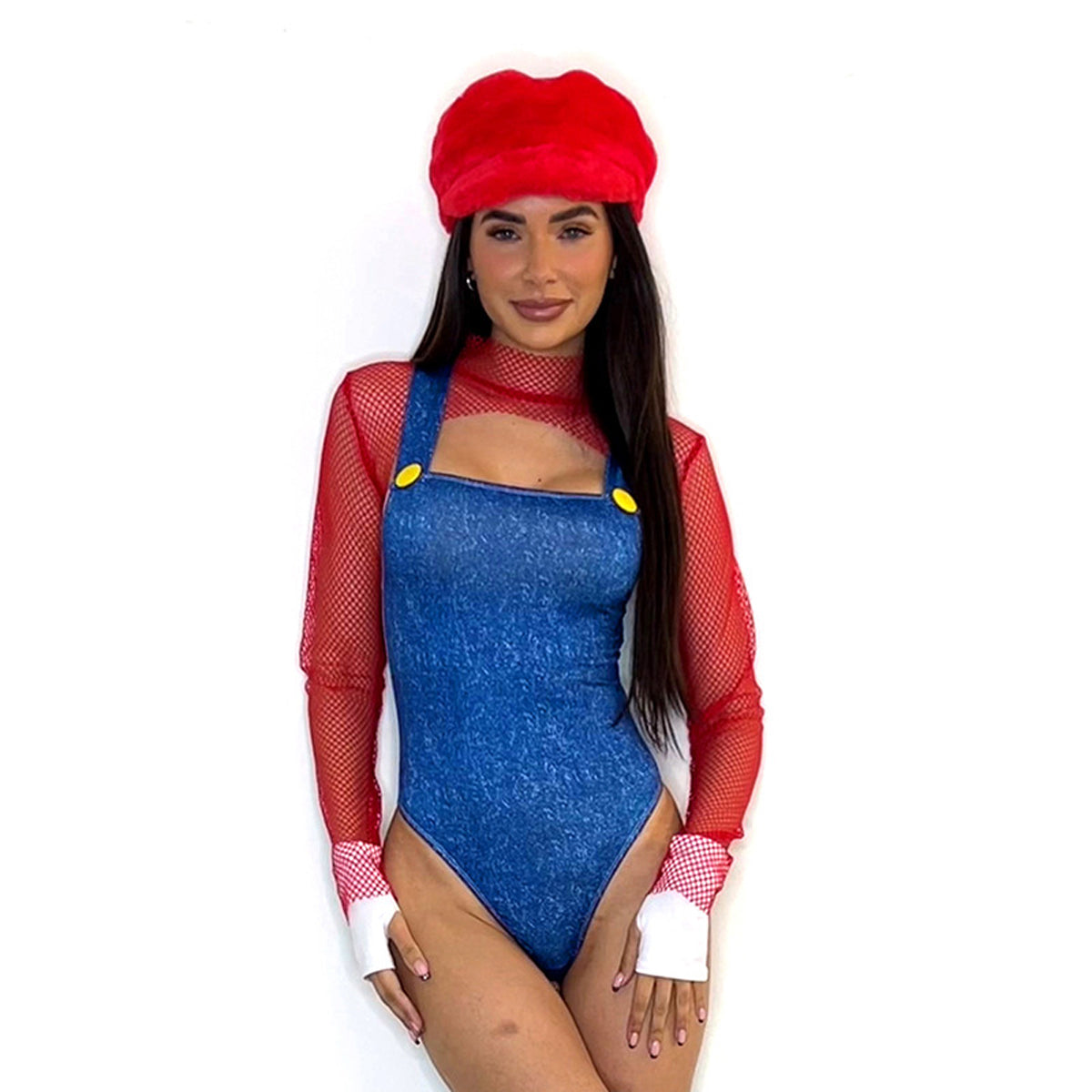 Mario Character Costumes Suit Nightclub For Women