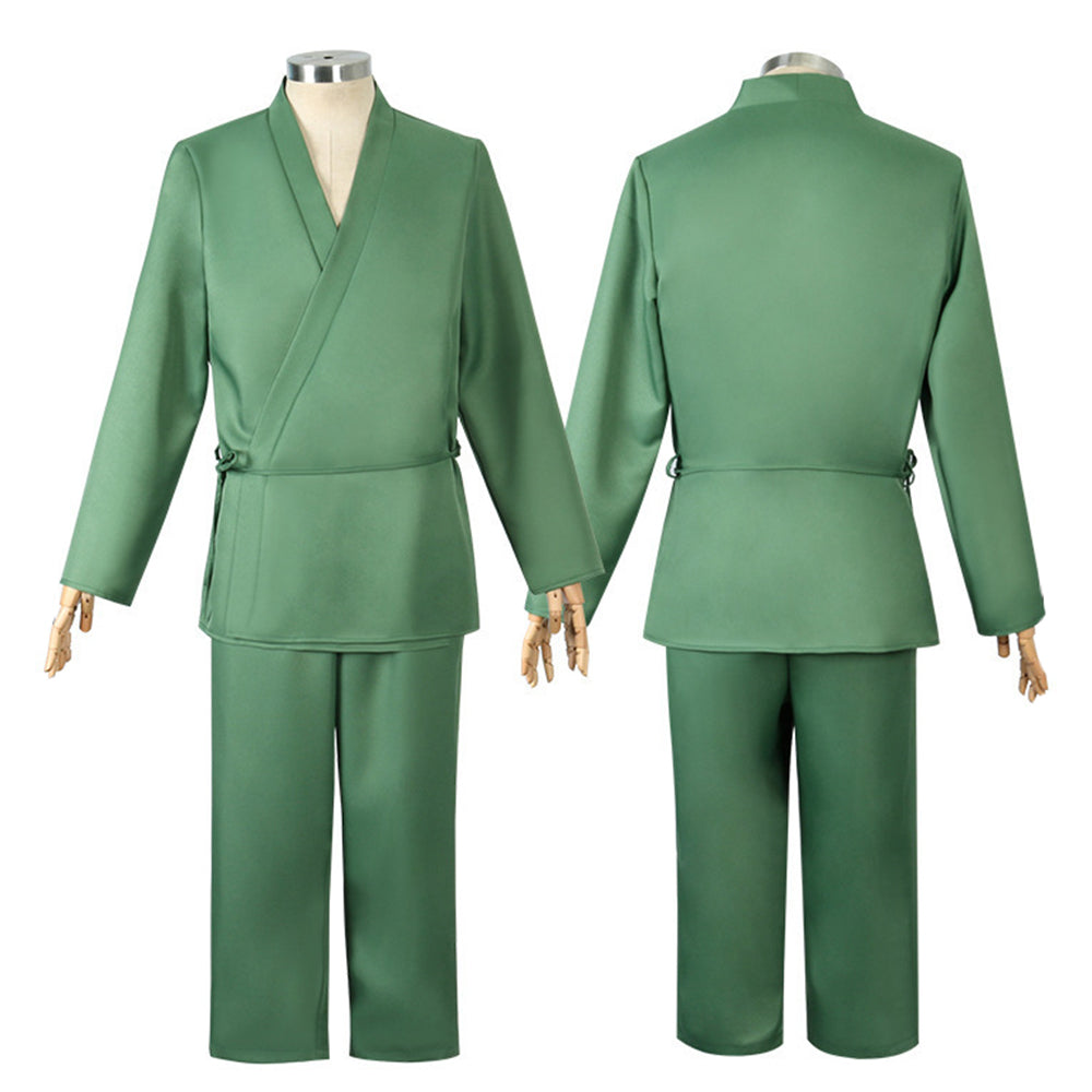 Bleach Urahara Kisuke Anime Cosplay Costume with hat Full Set