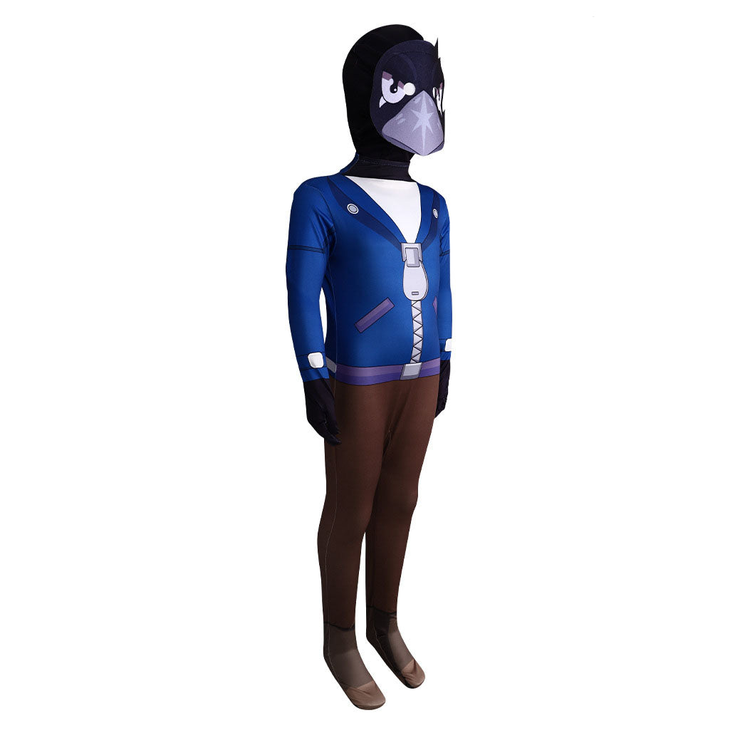 Brawl Stars Spike Leon Crow Costume Cosplay Halloween