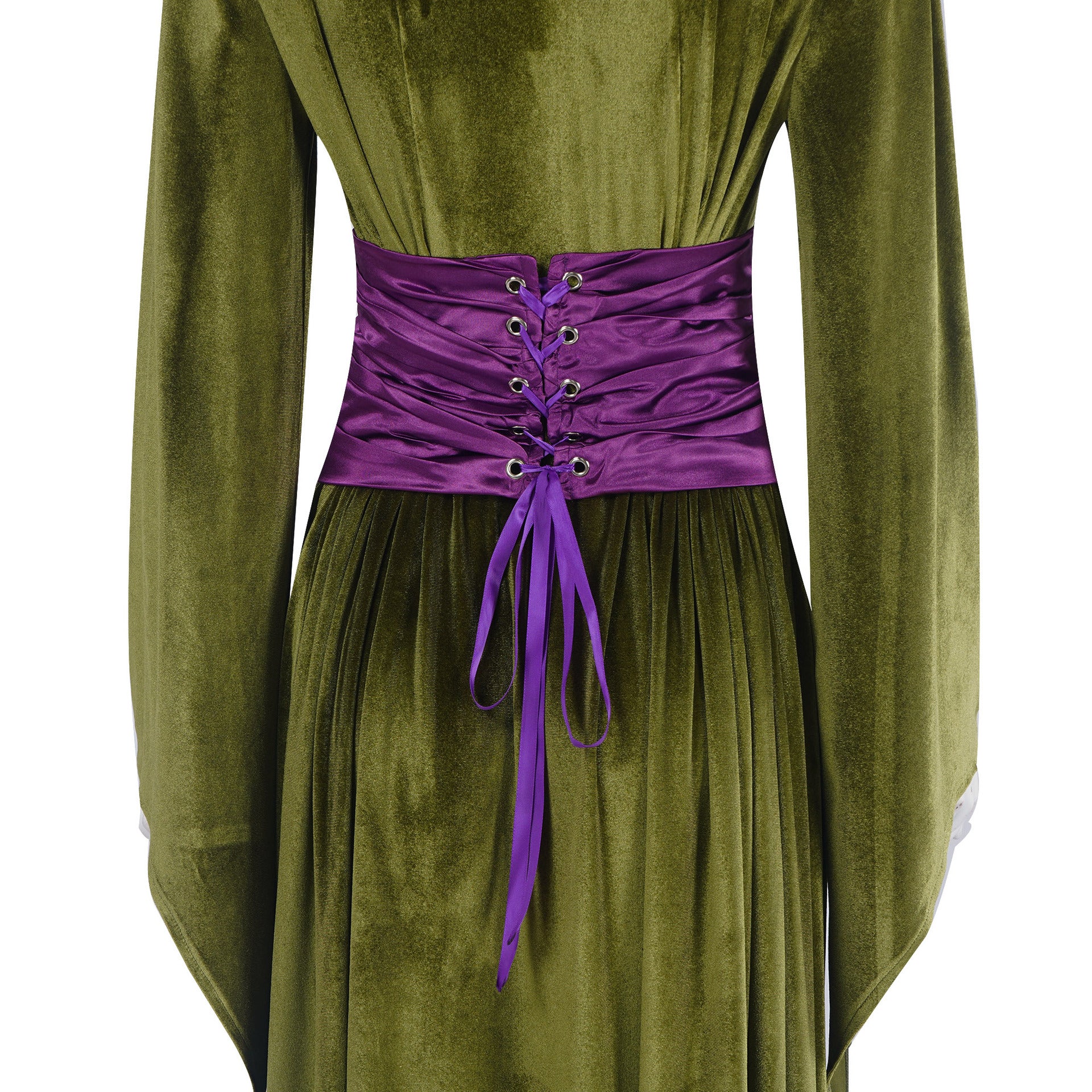 Queen Padme Amidala Cosplay Costume Green Dress Women Halloween