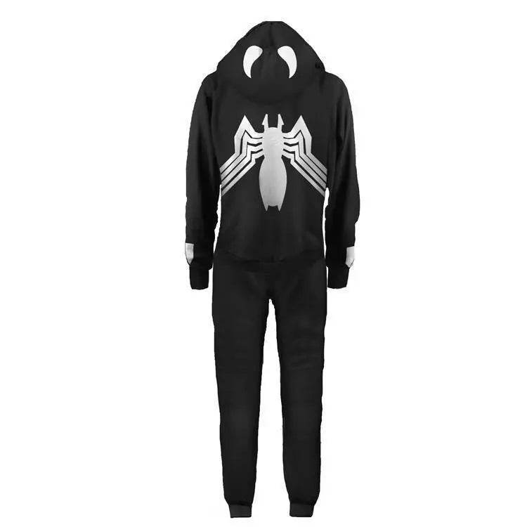 Adult Men's Super Hero Spider-man Deadpool The Flash One Piece costume Jumpsuit - Ecosfun