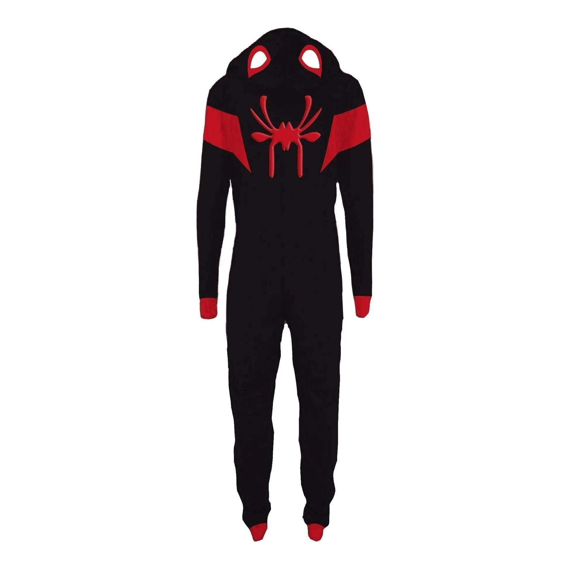 Adult Men's Super Hero Spider-man Deadpool The Flash One Piece costume Jumpsuit - Ecosfun