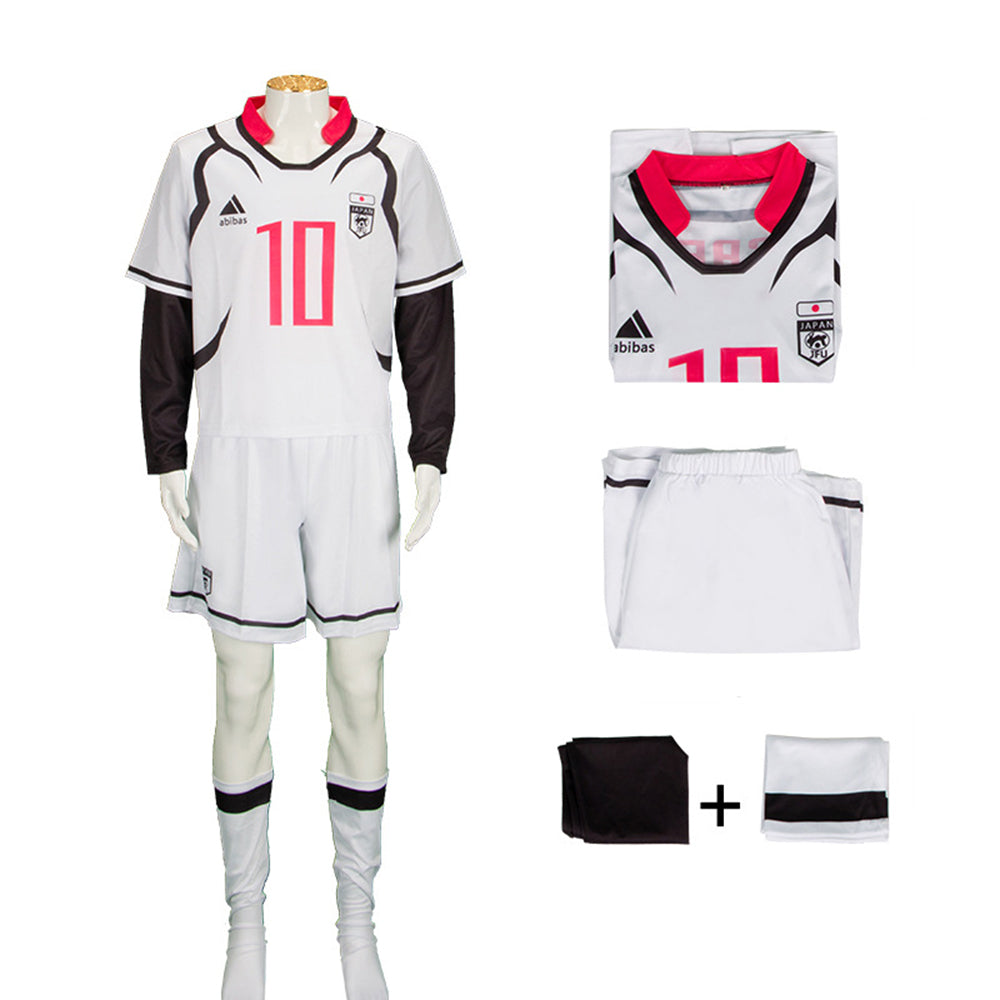 Blue Lock Sae Itoshi Cosplay Anime Costume Football Uniform Set