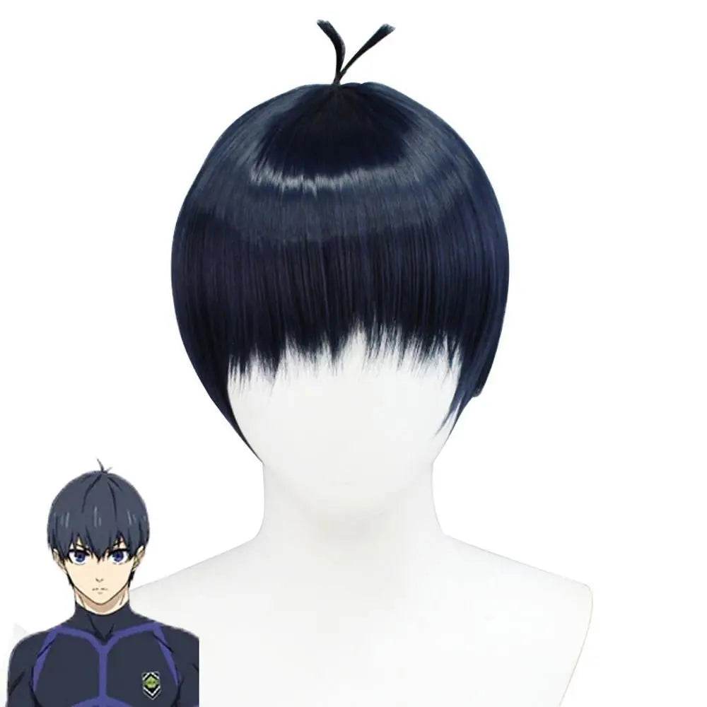 Chigiri Hyoma Cosplay Wig Bachira Meguru Hair Blue Lock costume wigs - Ecosfun