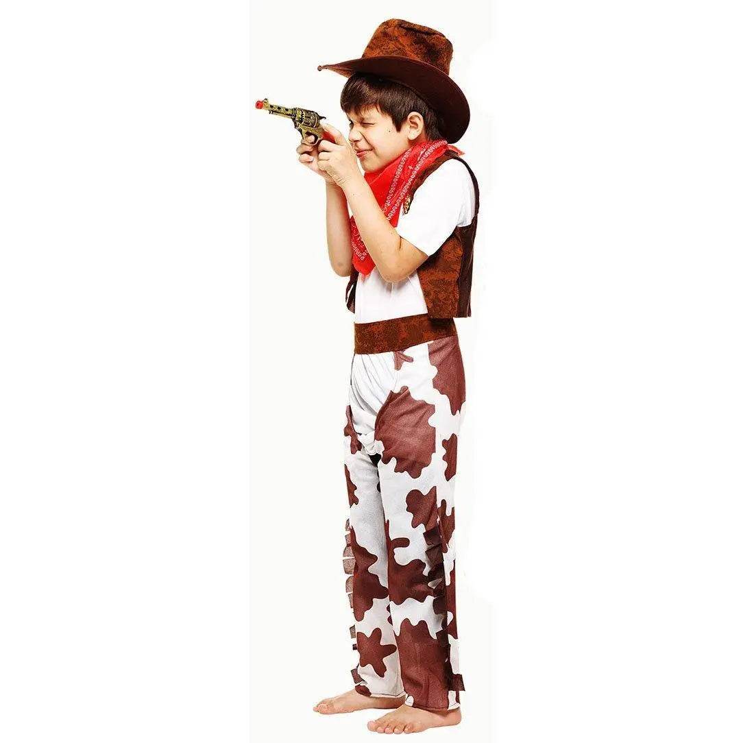 Matching outfit classic wild west fancy dress western cowboy stage costume - Pajamasbuy