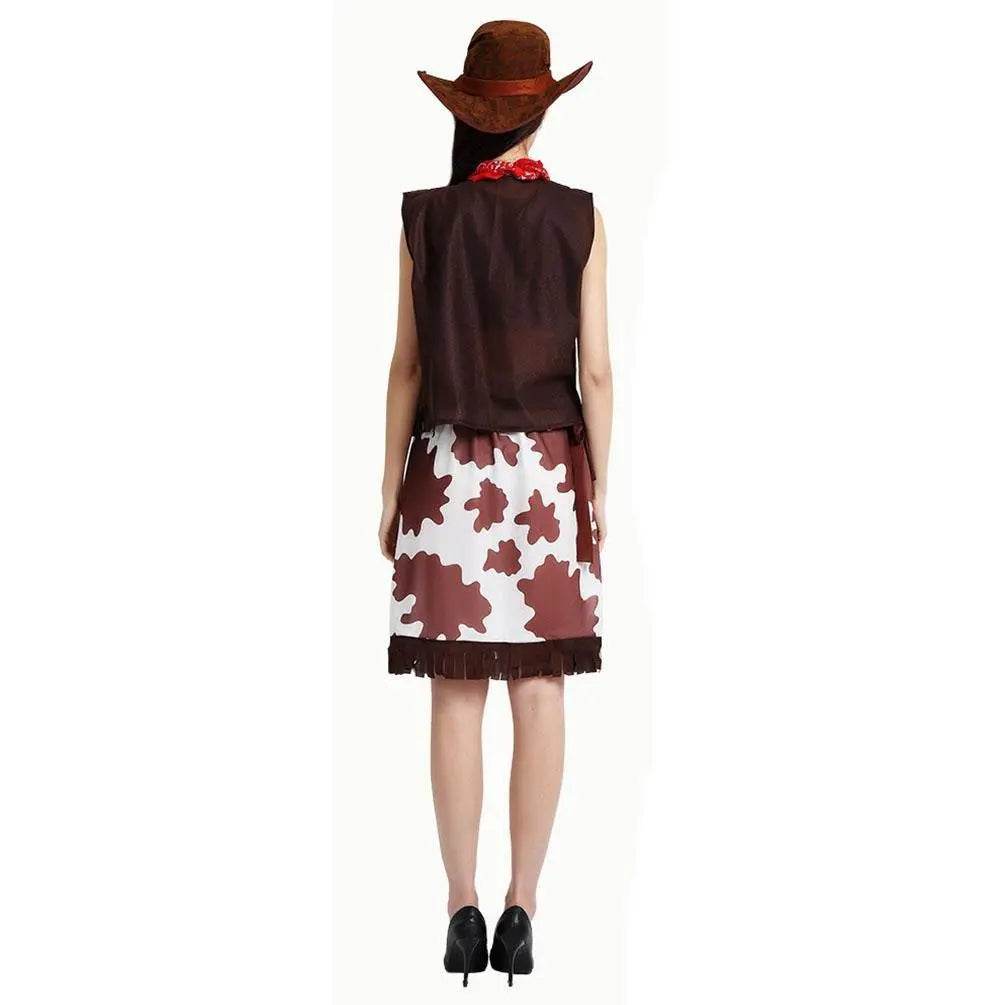 Matching outfit classic wild west fancy dress western cowboy stage costume - Pajamasbuy