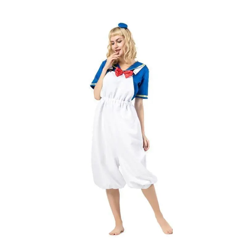 Halloween Sailor Suit Donald Duck Matching Family Cosplay Costume - Pajamasbuy