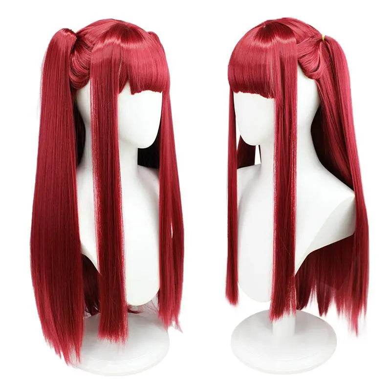 My Dress-Up Darling Cosplay Costume Marin Kitagawa Anime Wig Long Red Wig for Party - Ecosfun
