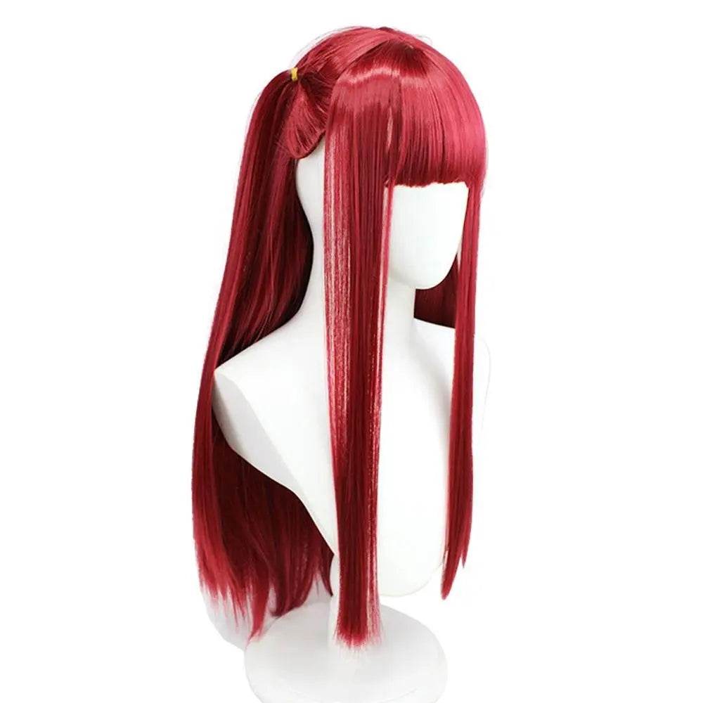 My Dress-Up Darling Cosplay Costume Marin Kitagawa Anime Wig Long Red Wig for Party - Ecosfun
