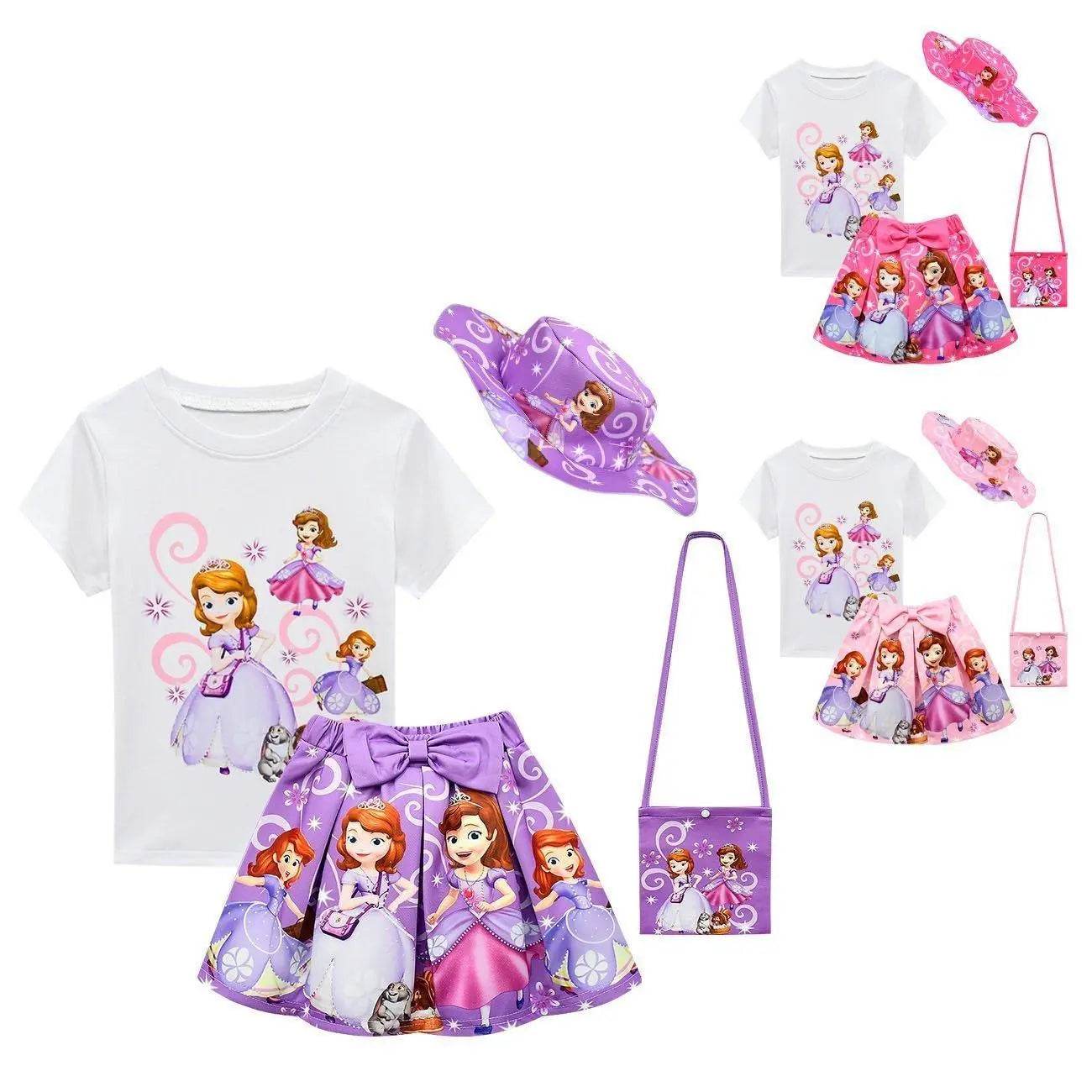 Sofia Princess Suit Dress Anime Princess Suit Dress Kids - Ecosfun