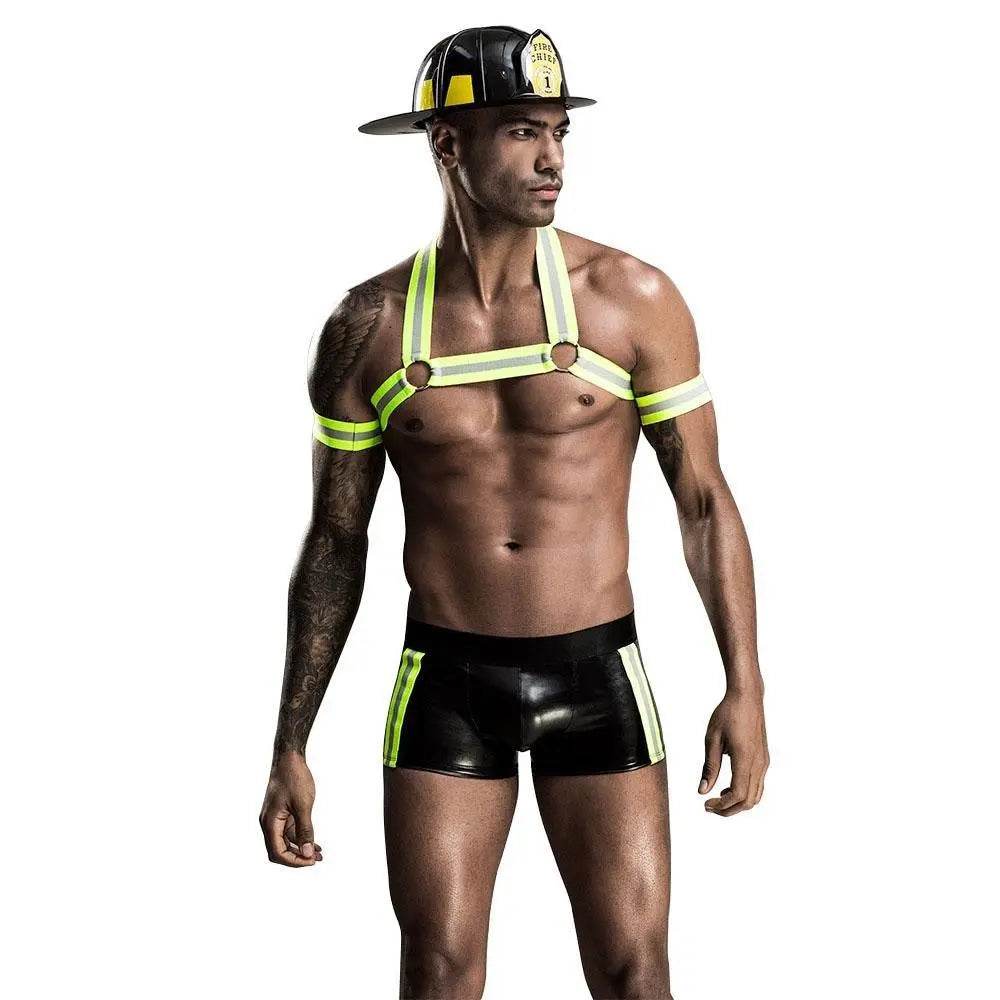 Stag do Firemen Party Fancy Dress Costume Night Club Uniform - Ecosfun
