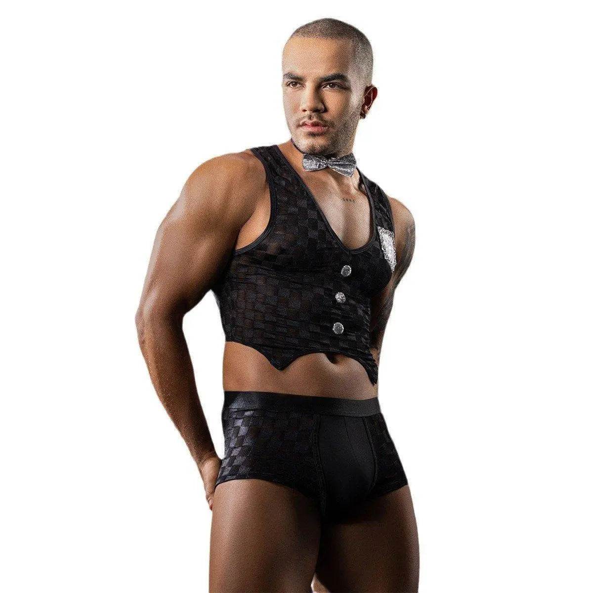 Stag do Male Servant Party Costume Night Club Uniform - Ecosfun
