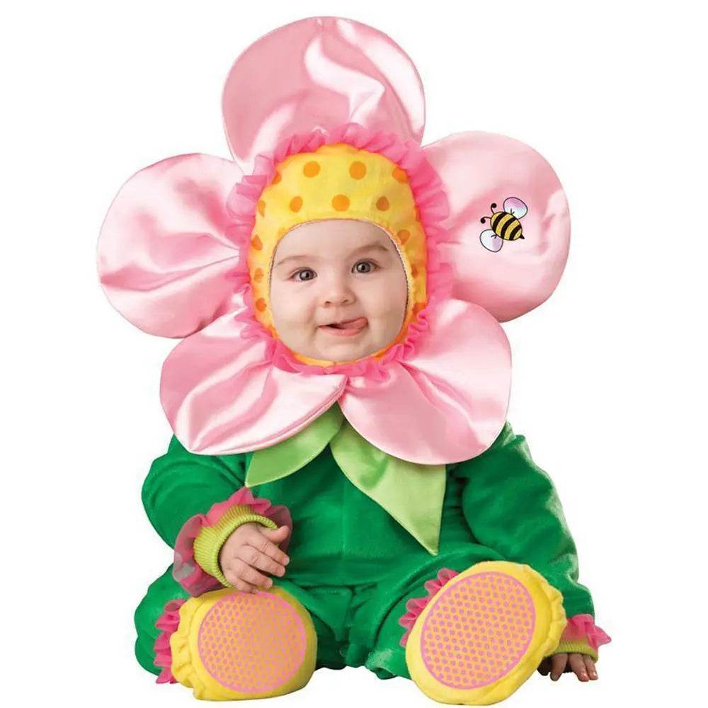 The Flower Angel Costume Infant Baby Romper Toddler Jumpsuit - Ecosfun