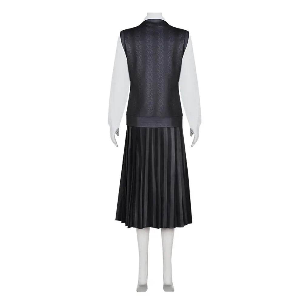 Wednesday Costume The Addams Family Cosplay Costumes Skirt Suit For Women - Ecosfun