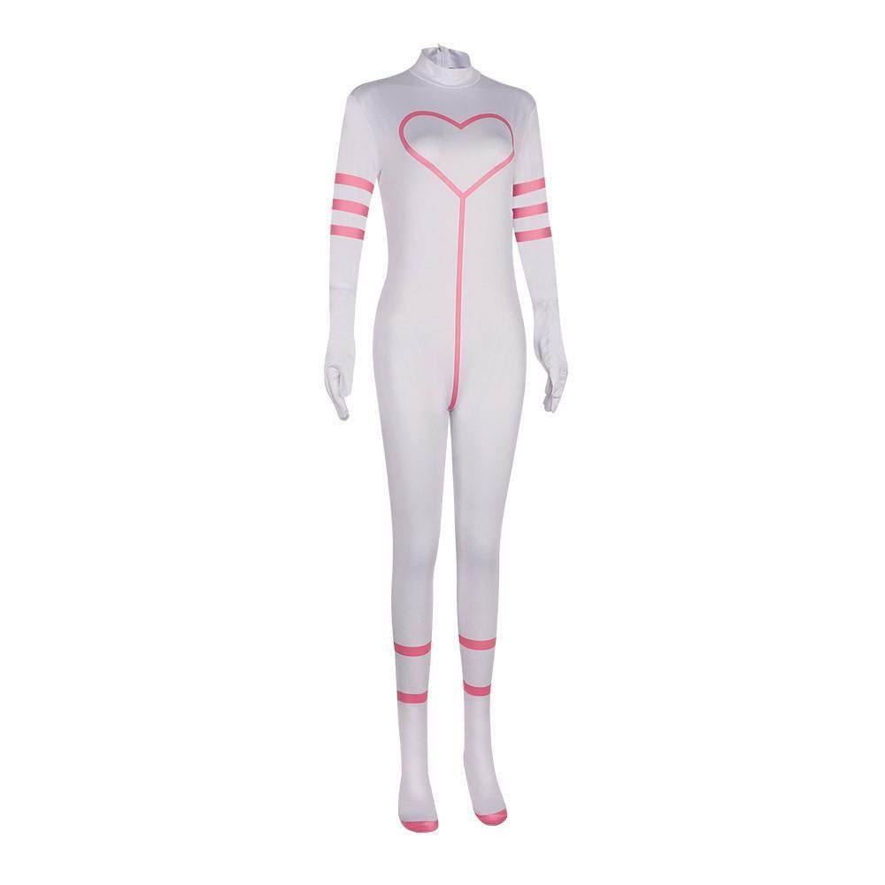 Angel Dust Hazbin Hotel Jumpsuit Carnival Cosplay Costume For Adult - Ecosfun