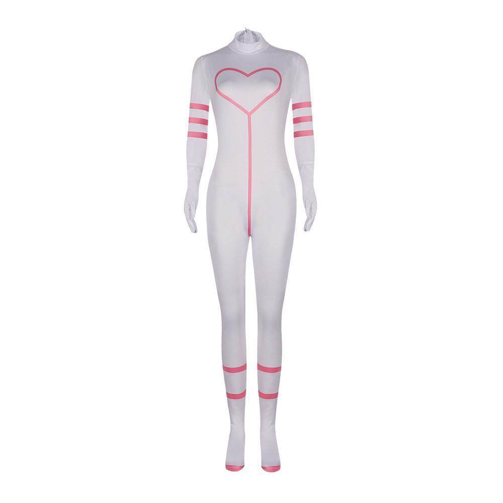 Angel Dust Hazbin Hotel Jumpsuit Carnival Cosplay Costume For Adult - Ecosfun