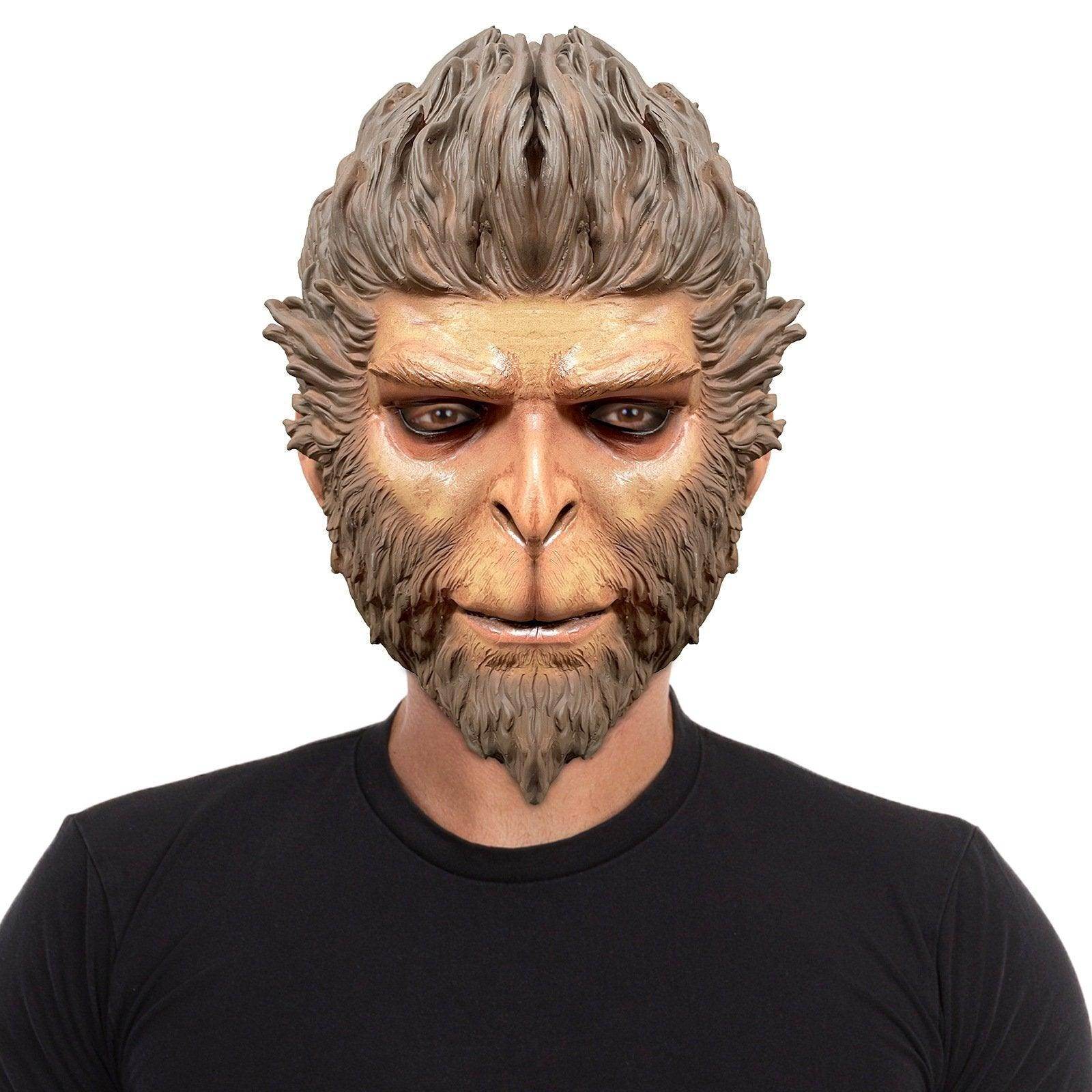 Black Myth Wukong Fun Monkey Mask Halloween - Ecosfun