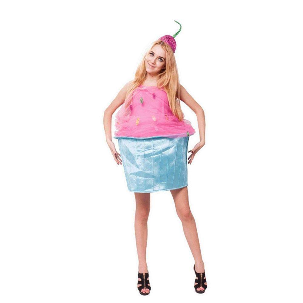Cake Hat Cosplay Food Party Halloween Costume Performance Cosplay Carnival - Ecosfun