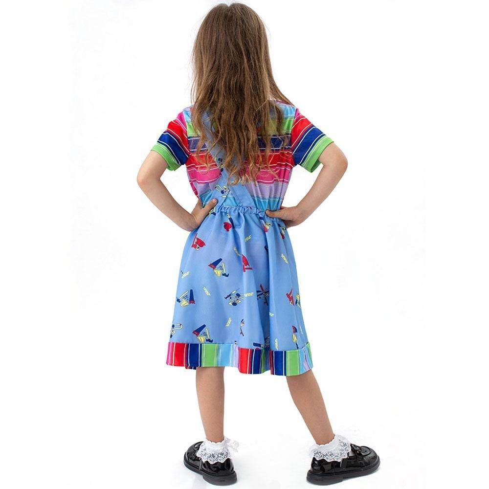 Chucky Season 2 Kids Dress Halloween Outfits Cosplay Costume - Ecosfun