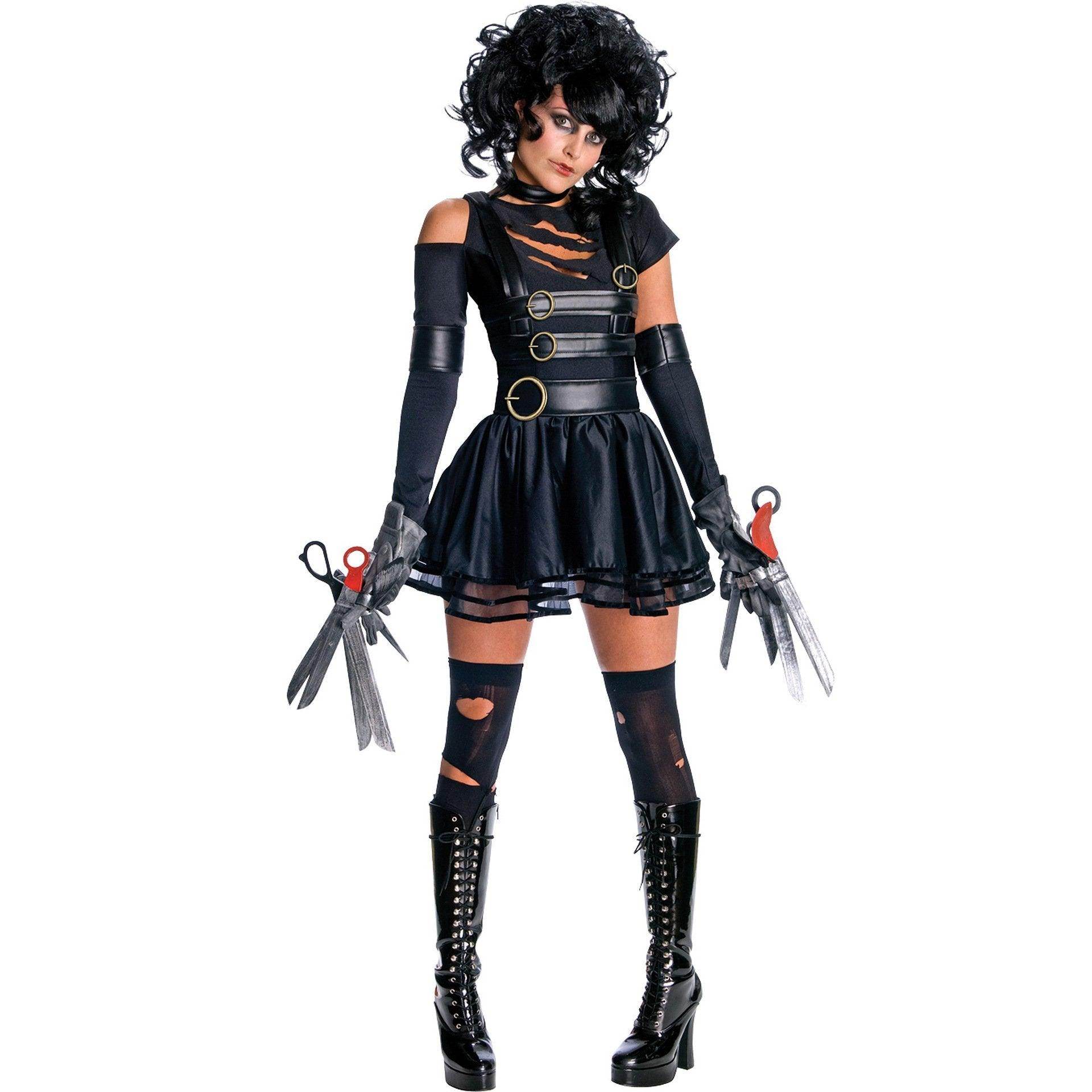 Edward scissorhands costume Party dress for women Halloween - Ecosfun