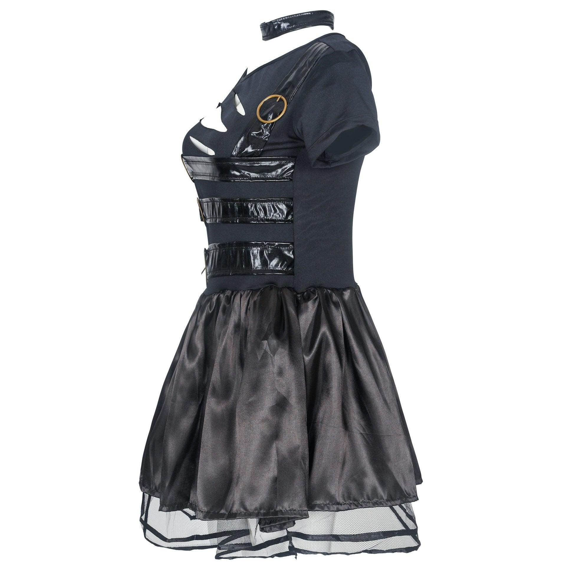 Edward scissorhands costume Party dress for women Halloween - Ecosfun