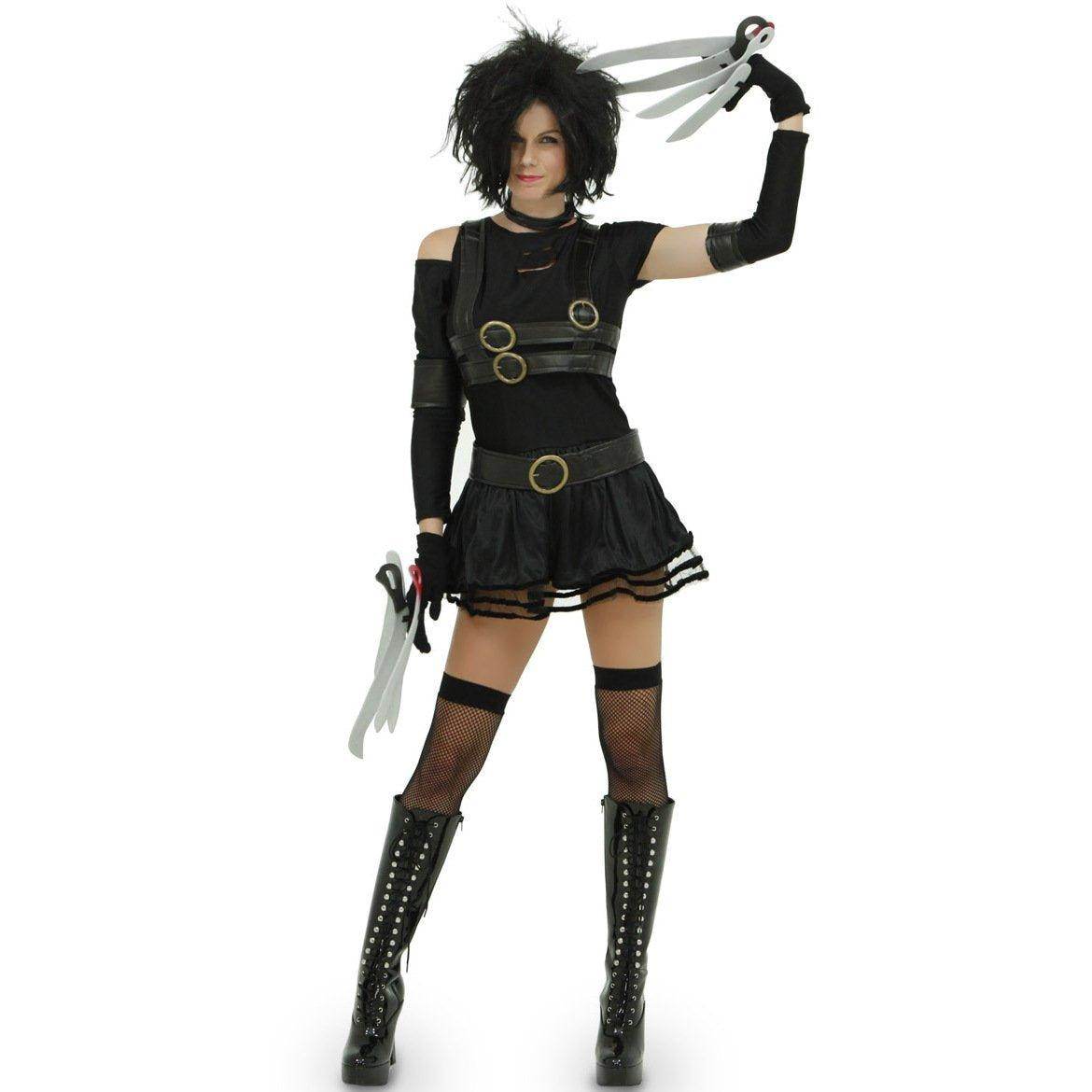 Edward scissorhands costume Party dress for women Halloween - Ecosfun