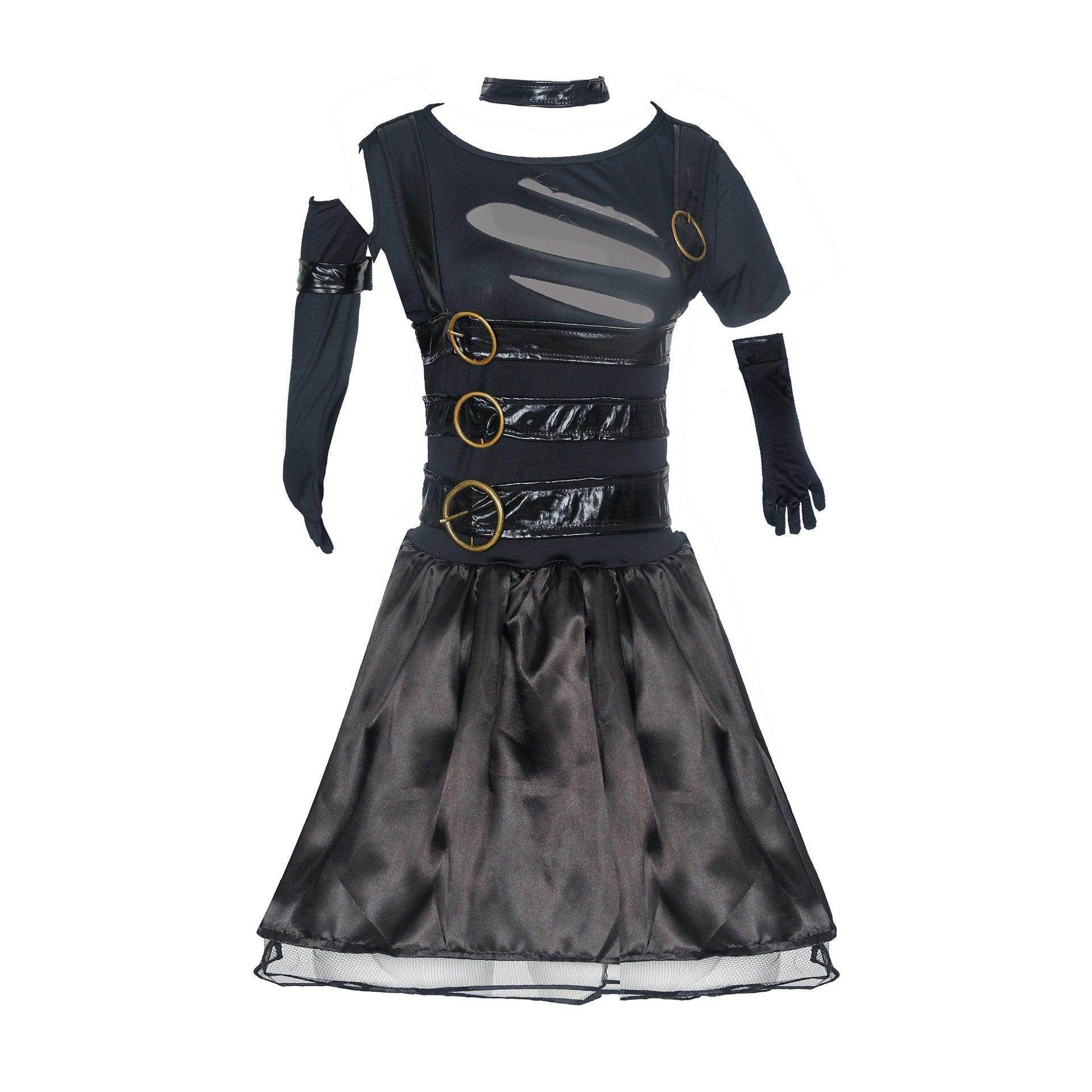 Edward scissorhands costume Party dress for women Halloween - Ecosfun