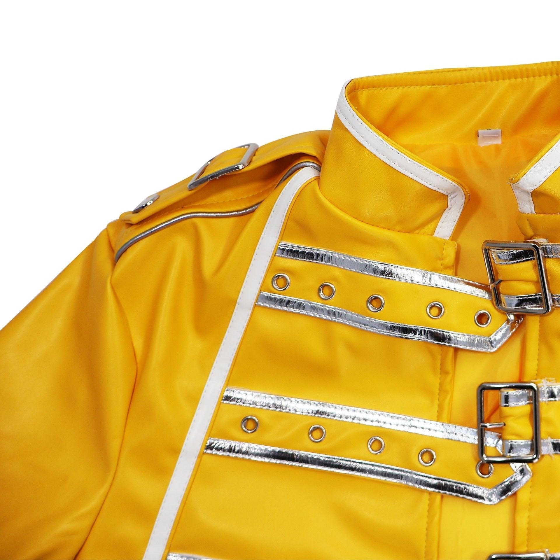 Freddie Mercury Cosplay Costume Queen's Lead Singer Outfit for Adults - Pajamasbuy