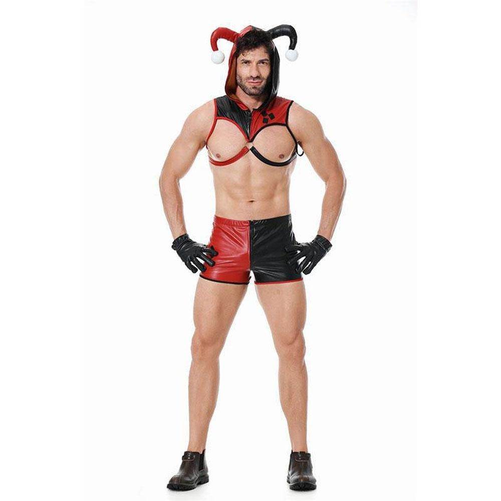 Harley Quinn Suicide Squad Joker Costume Cosplay Nightclub Halloween For Men Lingiere - Ecosfun
