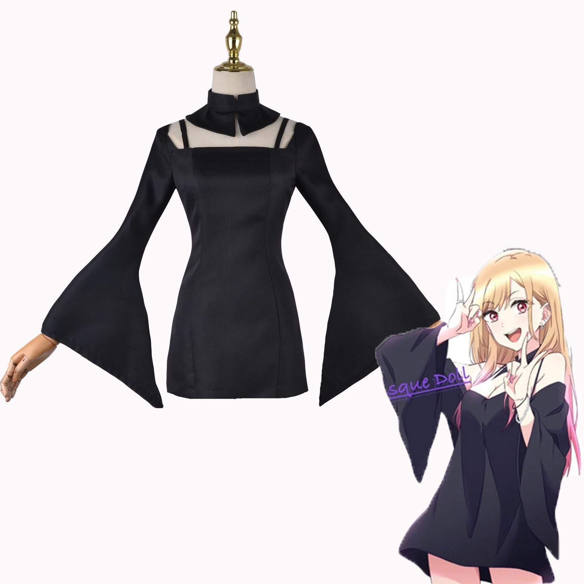My Dress - Up Darling Marin Kitagawa Dress Cosplay Costume Halloween Black Outfits Dresses For Women - Pajamasbuy