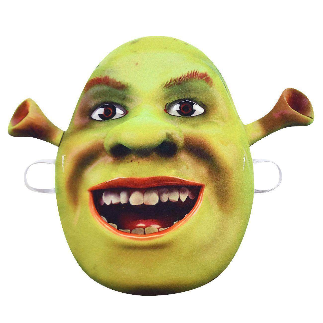 Shrek Costume Cosplay Jumpsuit with Mask Bag for Kids Halloween - Ecosfun