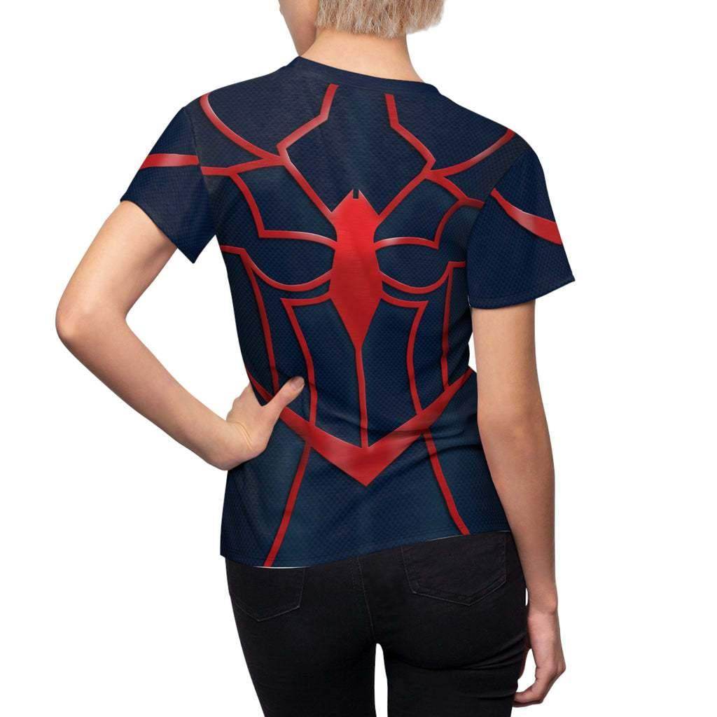 Spider-Woman Women's Short sleeve Shirt Madame Web Costume SuperHero Outfit - Ecosfun