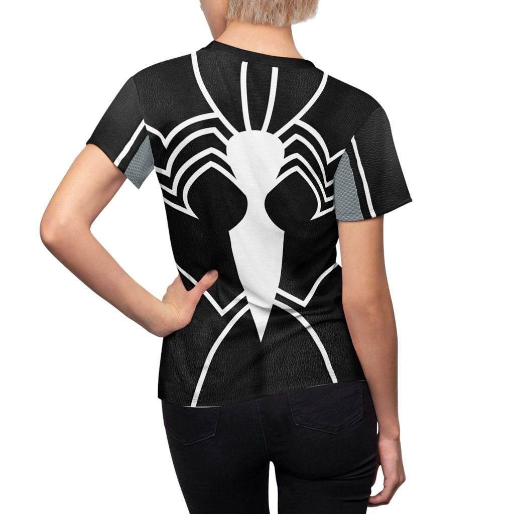 Spider-Woman Women's Short sleeve Shirt Madame Web Costume SuperHero Outfit - Ecosfun