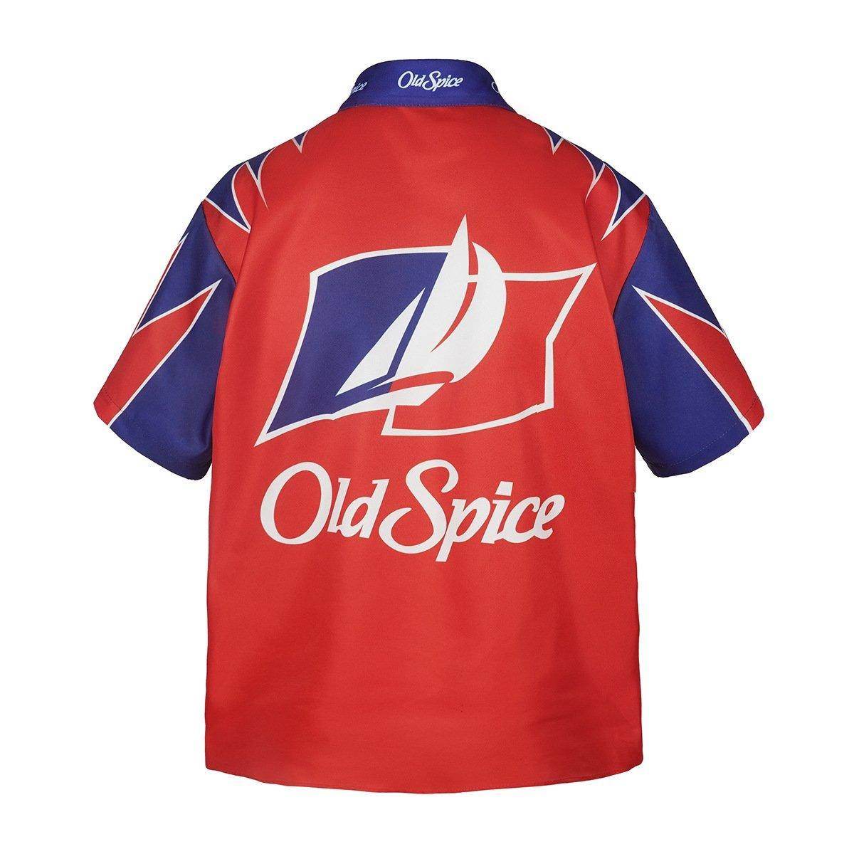 Talladega Nights Ricky Bobby Racing Shirt and Hat Set Men's Short Sleeve Casual Costume - Ecosfun