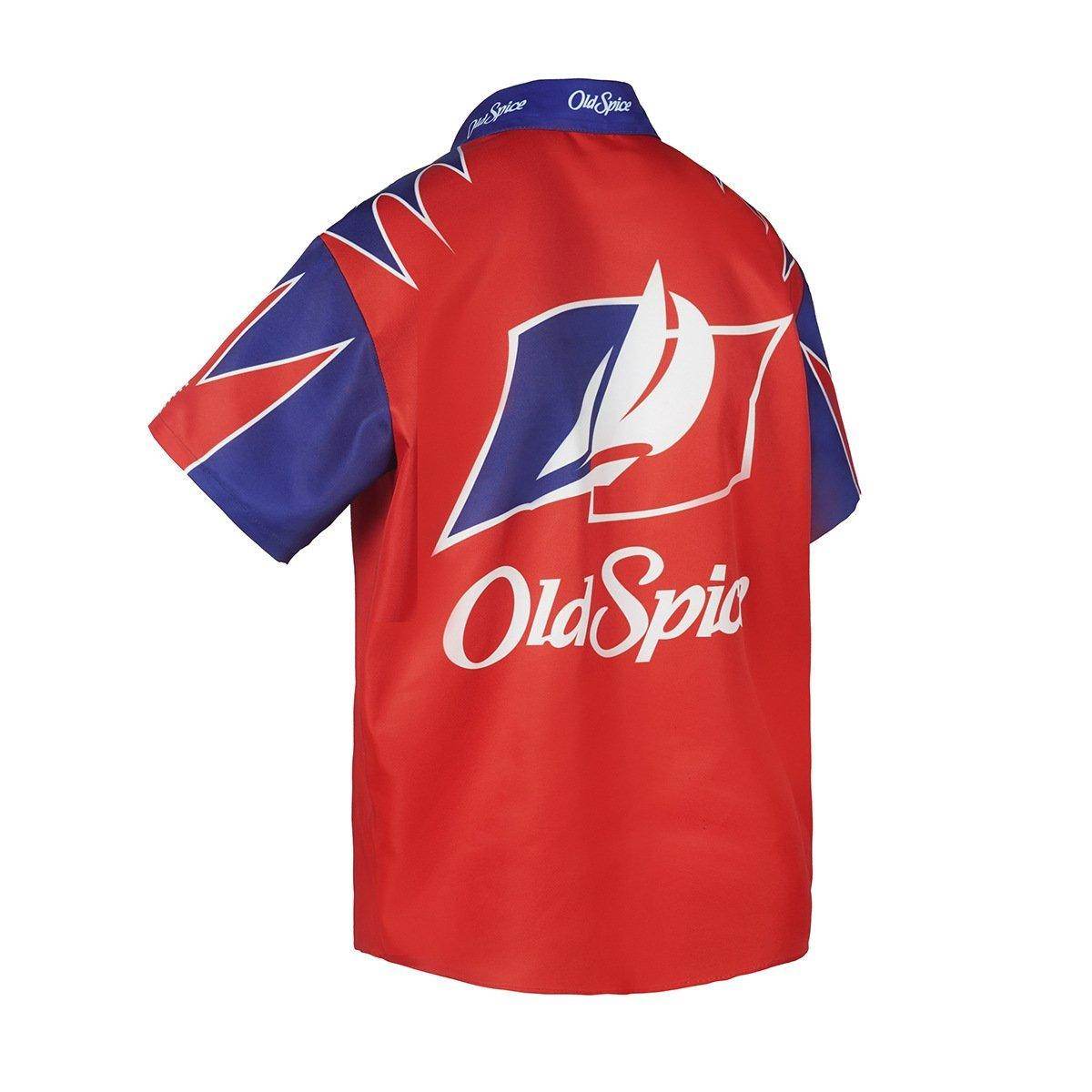 Talladega Nights Ricky Bobby Racing Shirt and Hat Set Men's Short Sleeve Casual Costume - Ecosfun