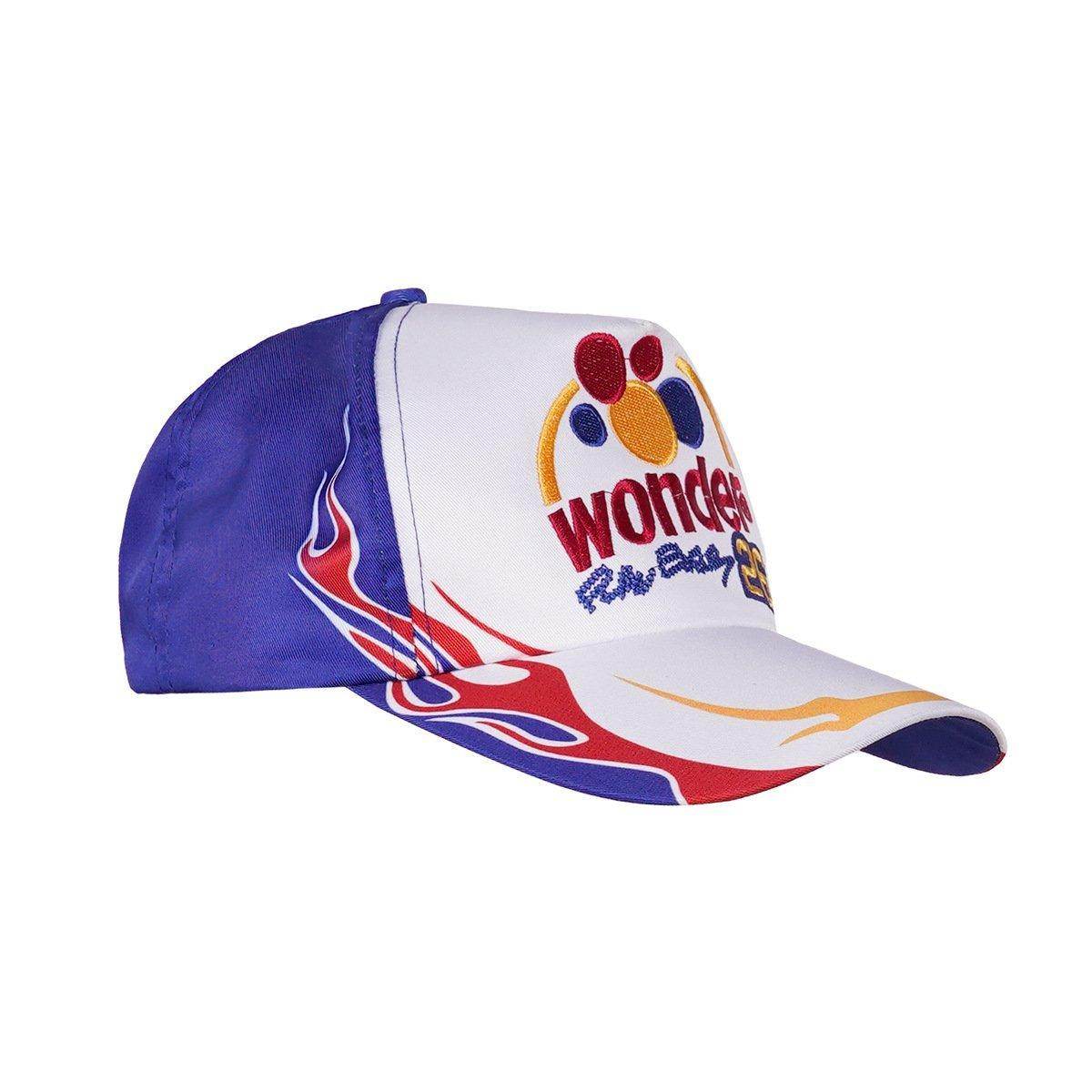 Talladega Nights Ricky Bobby Racing Shirt and Hat Set Men's Short Sleeve Casual Costume - Ecosfun
