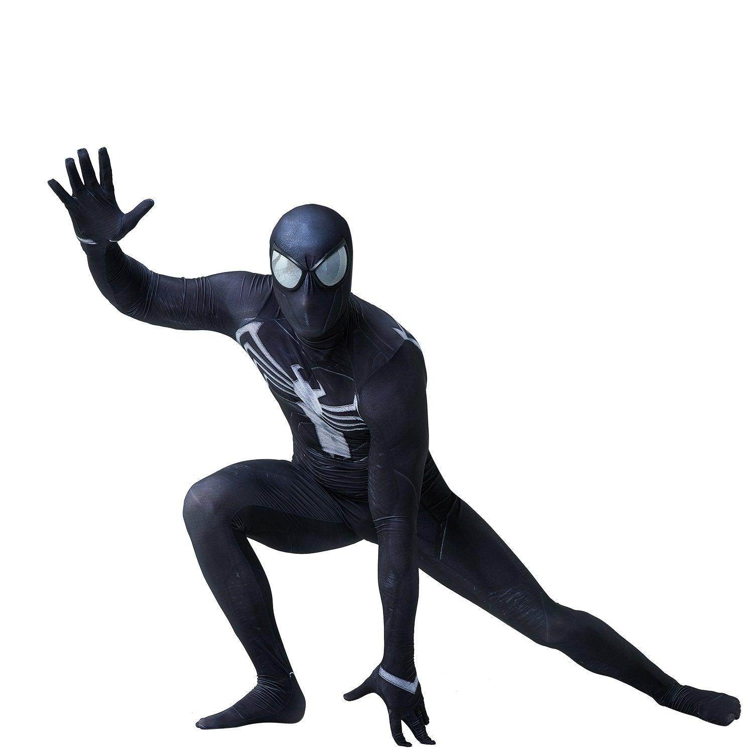 Venom Spider-Man 2 Peter Parker Jumpsuit Costume for Adults Kids - Ecosfun