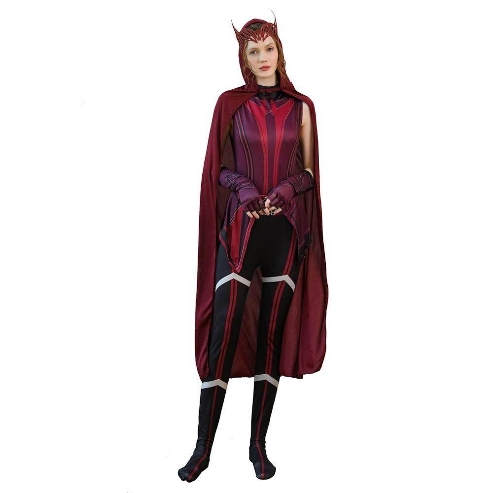 Wanda Scarlet Witch Hero Costume for Women - Ecosfun
